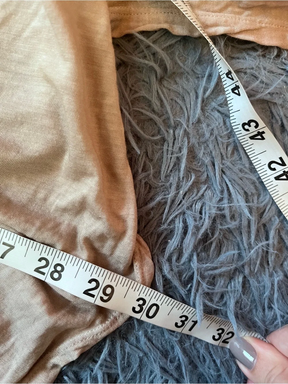Alice + Olivia Light Tan Wrap Around Infinity Cardigan Size M